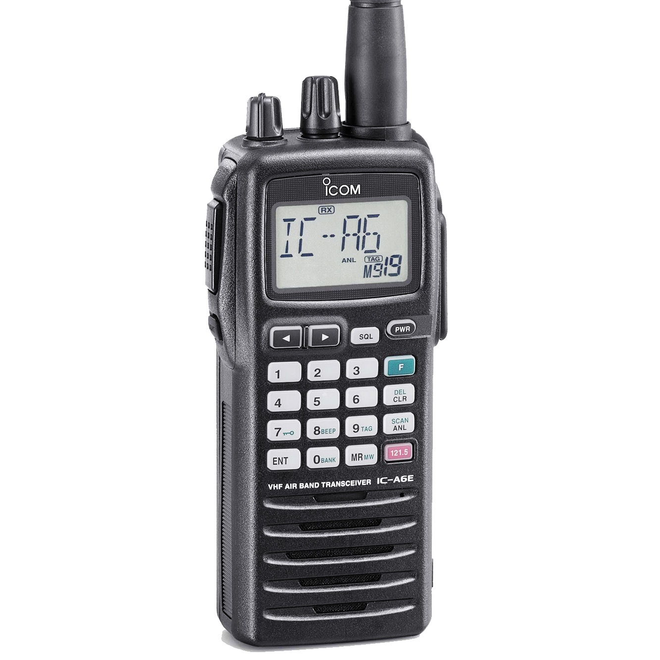 ICOM IC-A6E handheld transceiver is the most powerful in it's class